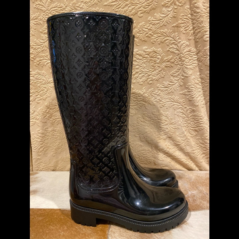 LV rain boot..